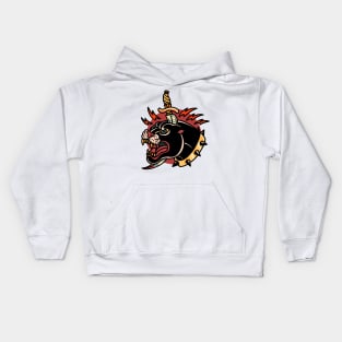 panther and dagger tattoo Kids Hoodie